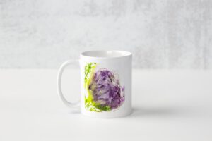 Koffiemok Tulp paars