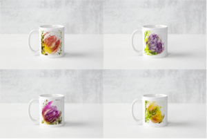 Koffiemok Tulp set